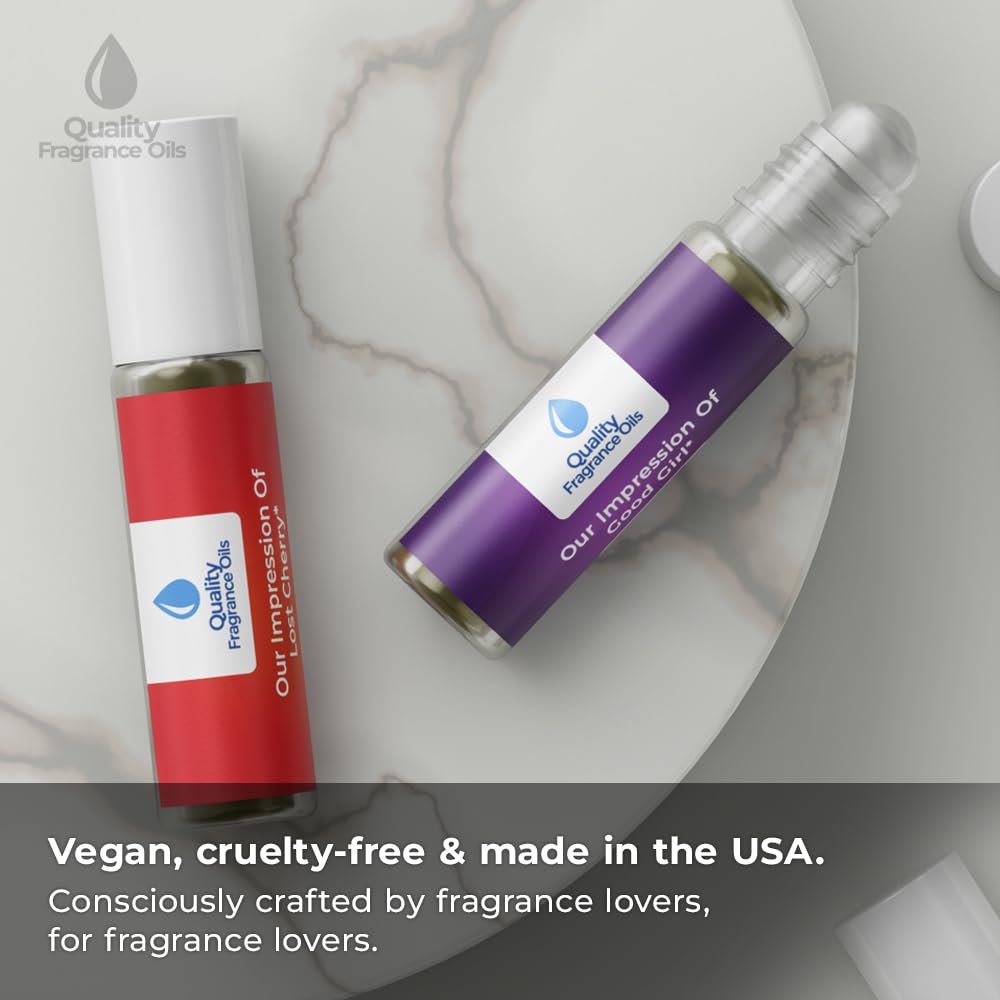 Quality Fragrance Oils' Acqua Fiorentina Impression #175 | Long-Lasting Perfume Oil, Alcohol-Free, Strong Scent, 10ml Roll-On | Affordable Alternative to Designer Fragrances