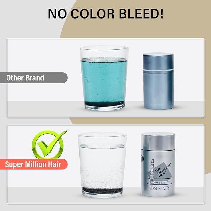 SMH Plant-Based Hair Fibers MADE IN JAPAN – Instantly Conceals Thinning Hair –Long-Lasting, Natural Look – Sweat, Water & Wind Resistant – For Men & Women (10g, Light Blond)