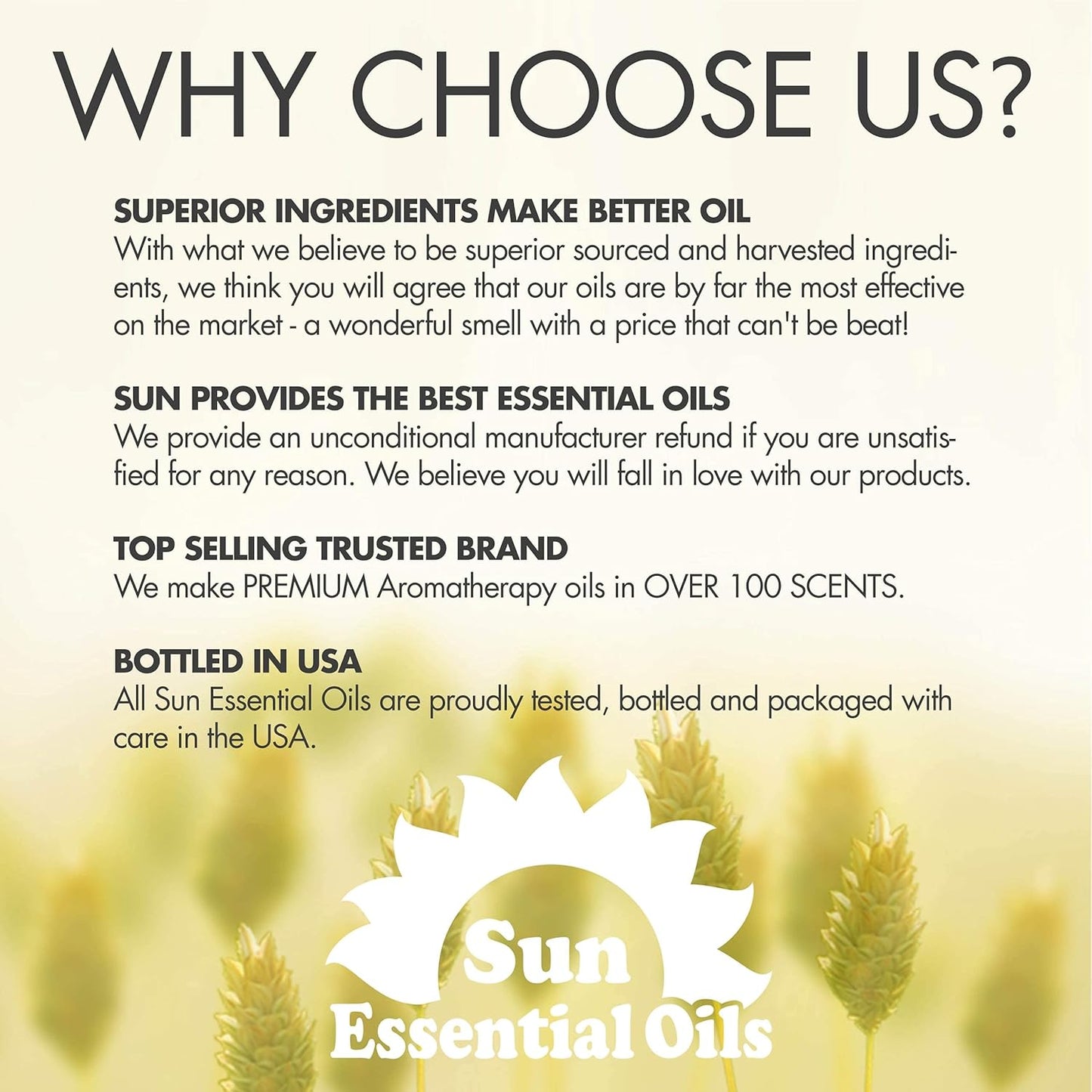 Sun Essential Oils 4oz - Basil Essential Oil - 4 Fluid Ounces - Basil Oil Organic