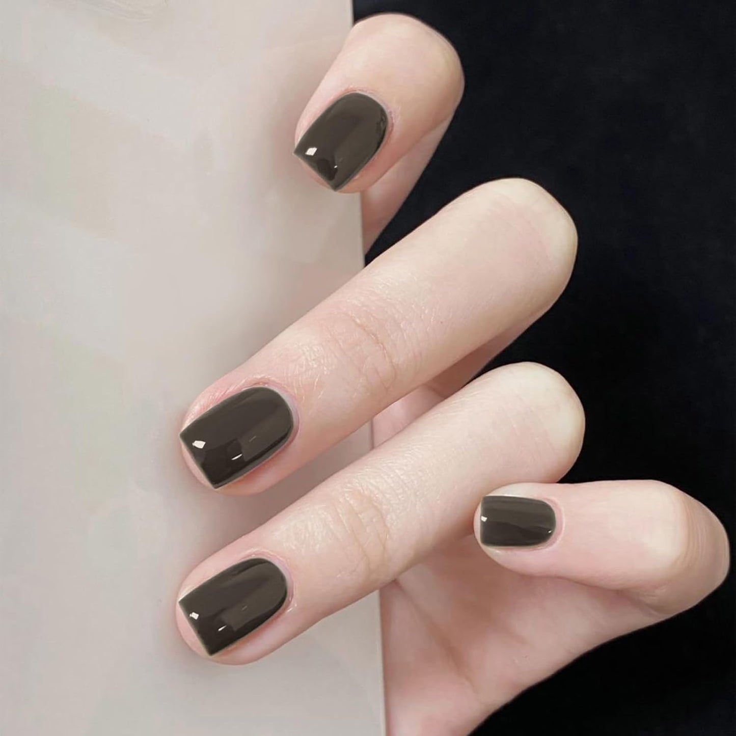 Nail Polish Strips - 22 Pcs Salon Quality Gel Nail Stickers - Long Lasting Wraps (Ethereal Pine Green)