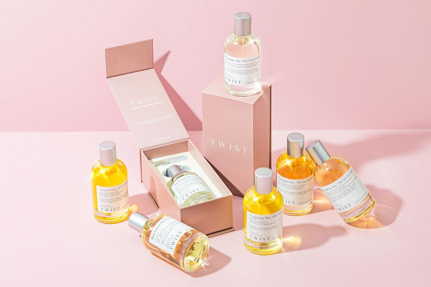 Twist Bora Bora No. 138 - Eau De Parfum Inspired by Xerj. Erba Pura, Long-Lasting Perfume For Women & Men, Paraben Free, Vegan, Clean Ingredients, Unisex, Fragrance - Spray 100 ml | 3.4 fl. oz.