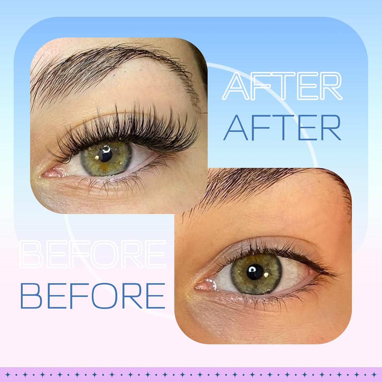 Wispy Lash Clusters Kit DIY Lash Extension Kit Natural Look C-curly Cluster Eyelash Extension Kit Volume 10-16MM Individual Eyelashes Kit with Lash Remover by Newcally