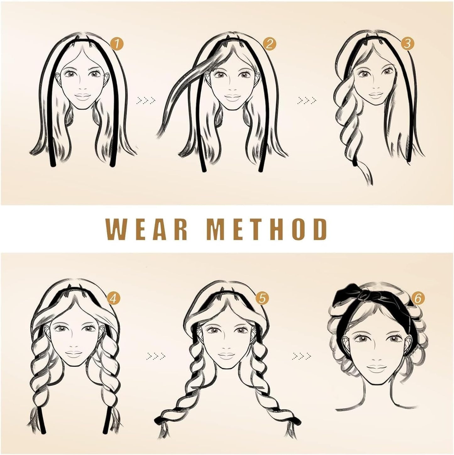 Heatless Hair Curler and Double Layer Satin Bonnet Set for Overnight Curls - No Heat Curling Rod with silk Bonnet, Sleep-In Safe for Long/Medium Hair, Frizz-Free Waves & Volume(Pink)