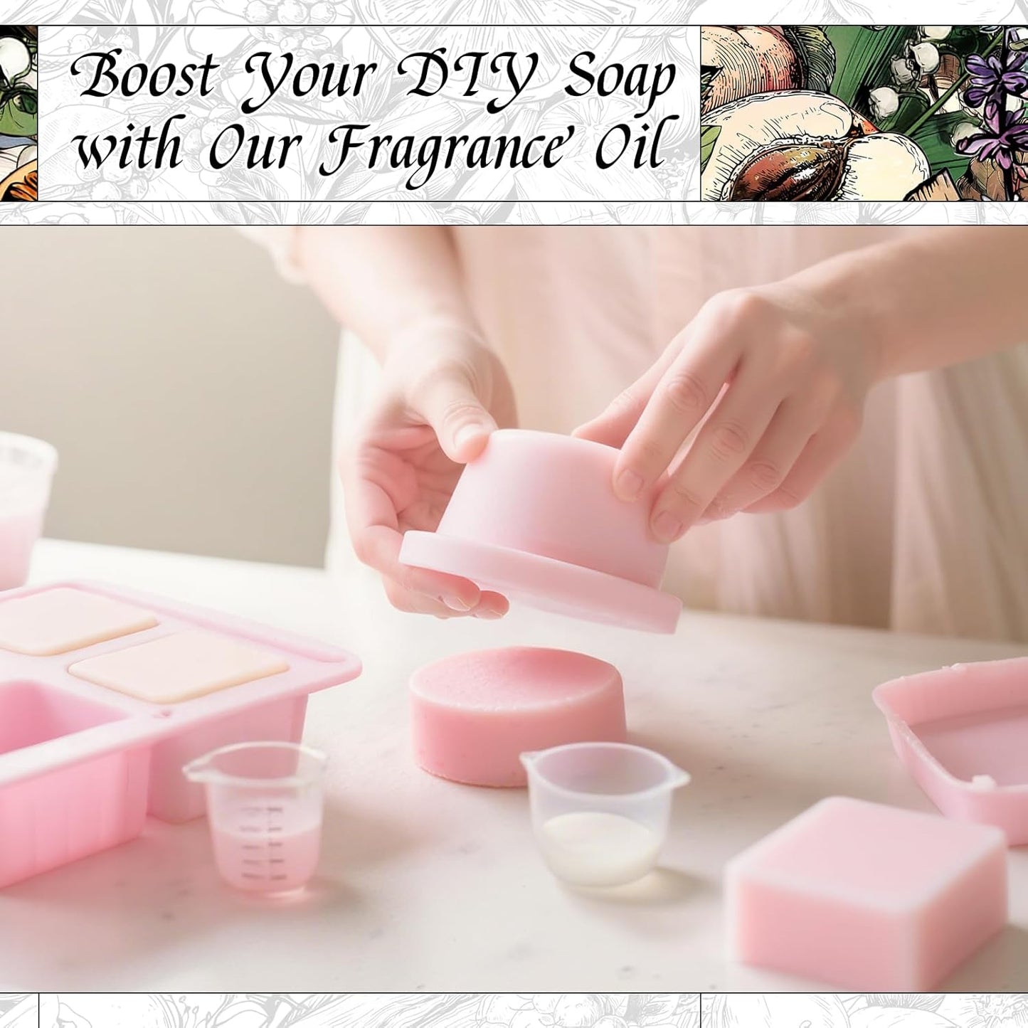 HIQILI Forbidden Bloom Fragrance Oil for Soap & Candle Making, Inspired by Cl.Klein Forb-EU phoria, Home Reed Diffuser, Long Lasting Scents, Add to Wool Dryer Balls - 1 Fl Oz