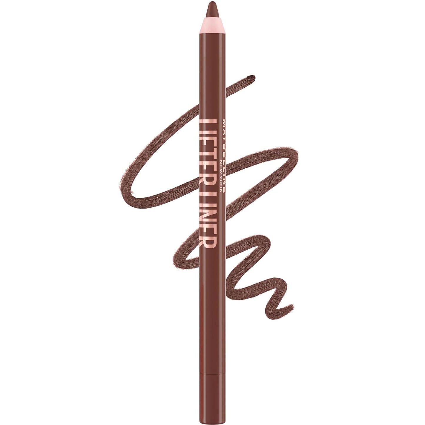 Maybelline Lifter Liner Lip Liner Pencil with Hyaluronic Acid, Cross the Line, 1 Count