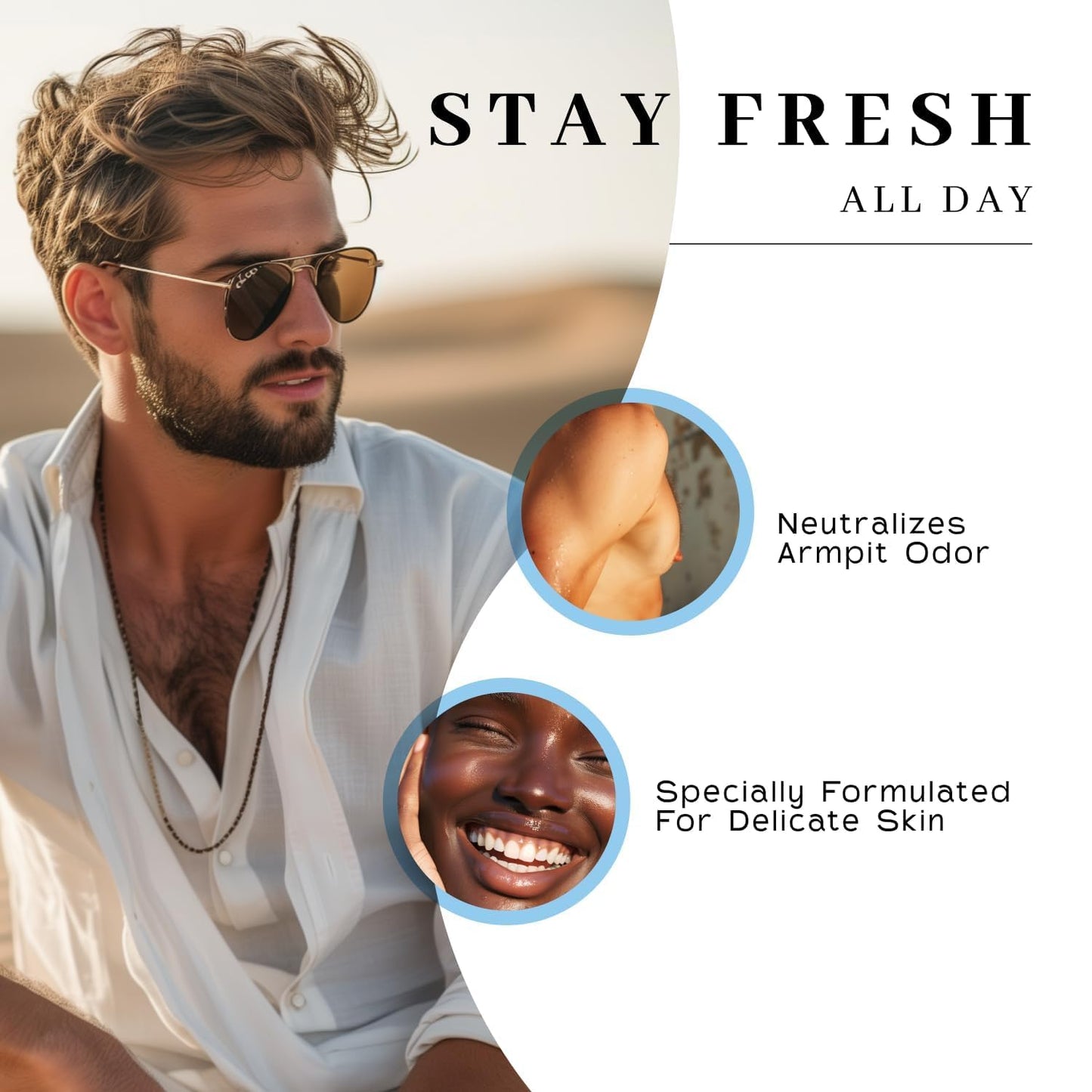 VanMan Magnesium & Vanilla Deodorant Stick - Natural Aluminum Free Deodorant for Women & Men - Effective Odor Control for Skin - With Tallow, Shea Butter & Organic Madagascar Vanilla Bean - 2 Fl Oz