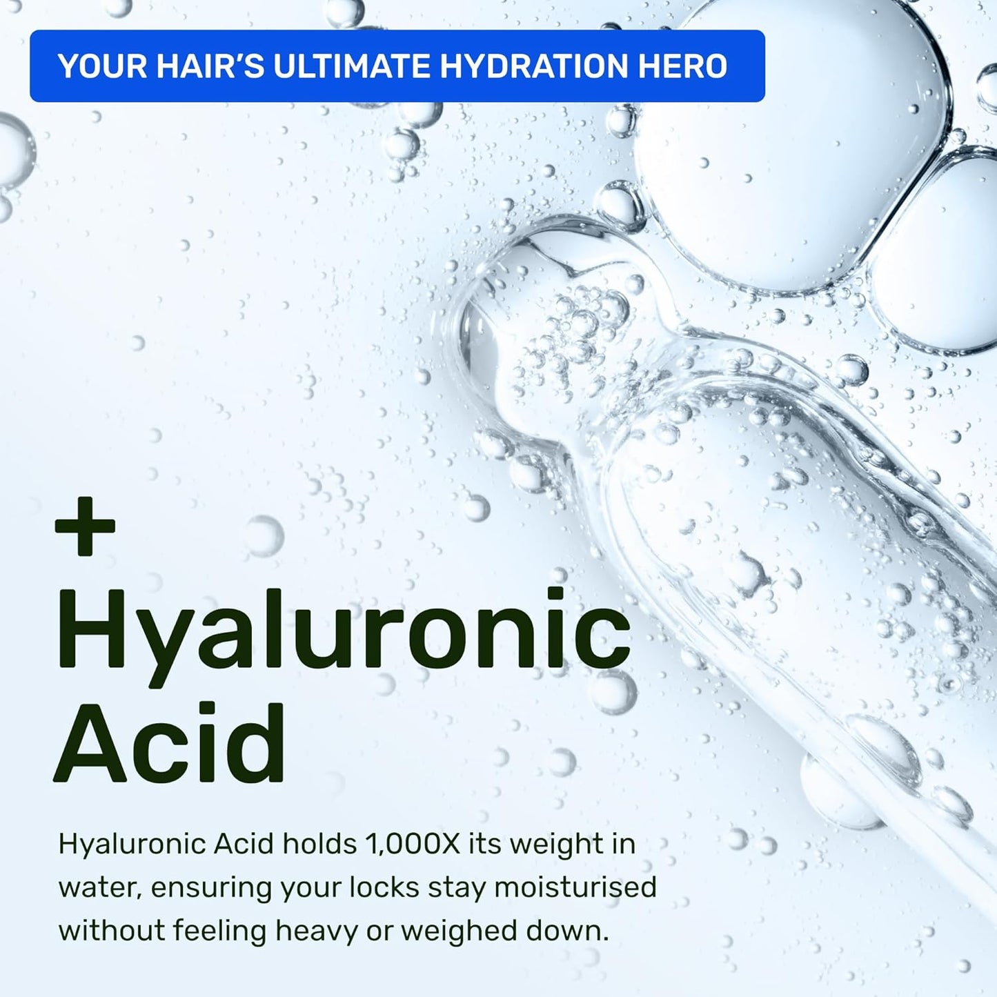 Ethique Hydrating Shampoo Bar for dry hair with Hyaluronic Acid - Plastic-Free, Cruelty-Free, Vegan, 3.88 oz