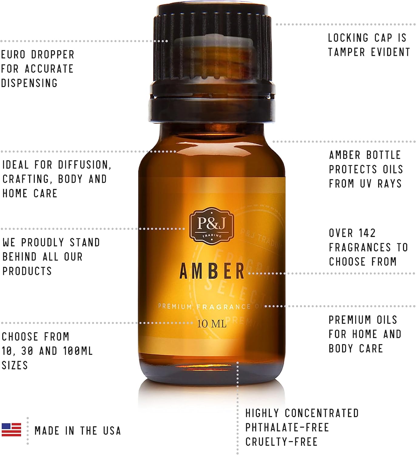 P&J Trading Fragrance Oil Slime Set | Bubble Gum, Cotton Candy, Cupcake, Strawberry Lemonade, Cola, Marshmallow Candle Scents for Candle Making, Freshie Scents, Soap Making, Diffuser Oil Scents