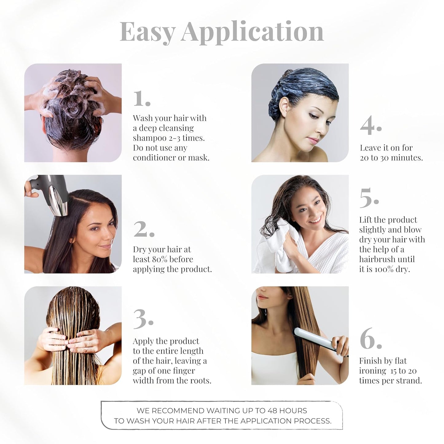 Expert Hair Sensation, Brazilian Keratin Hair Treatment - Anti Frizz for All Hair Types – Long-Lasting Straightening - Keratina Para Alisar El Pelo, Brazilian Blowout Products (1L/33.8fl.oz)