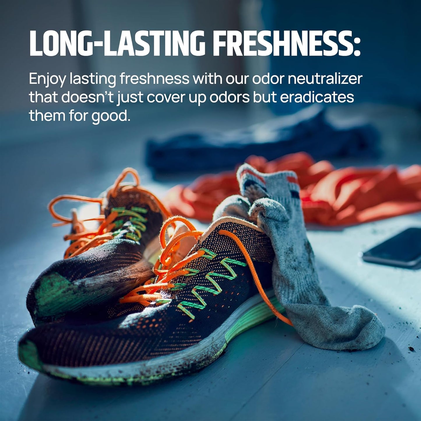 SOCAR - Odor Neutralizer 128oz Liquid REFILL - Odor Eliminator for Home, Office, Gym, Car. Eliminates Odors from Pets, Cooking, Sports Gear, Urine, Vomit & Unwanted, Strong Odors