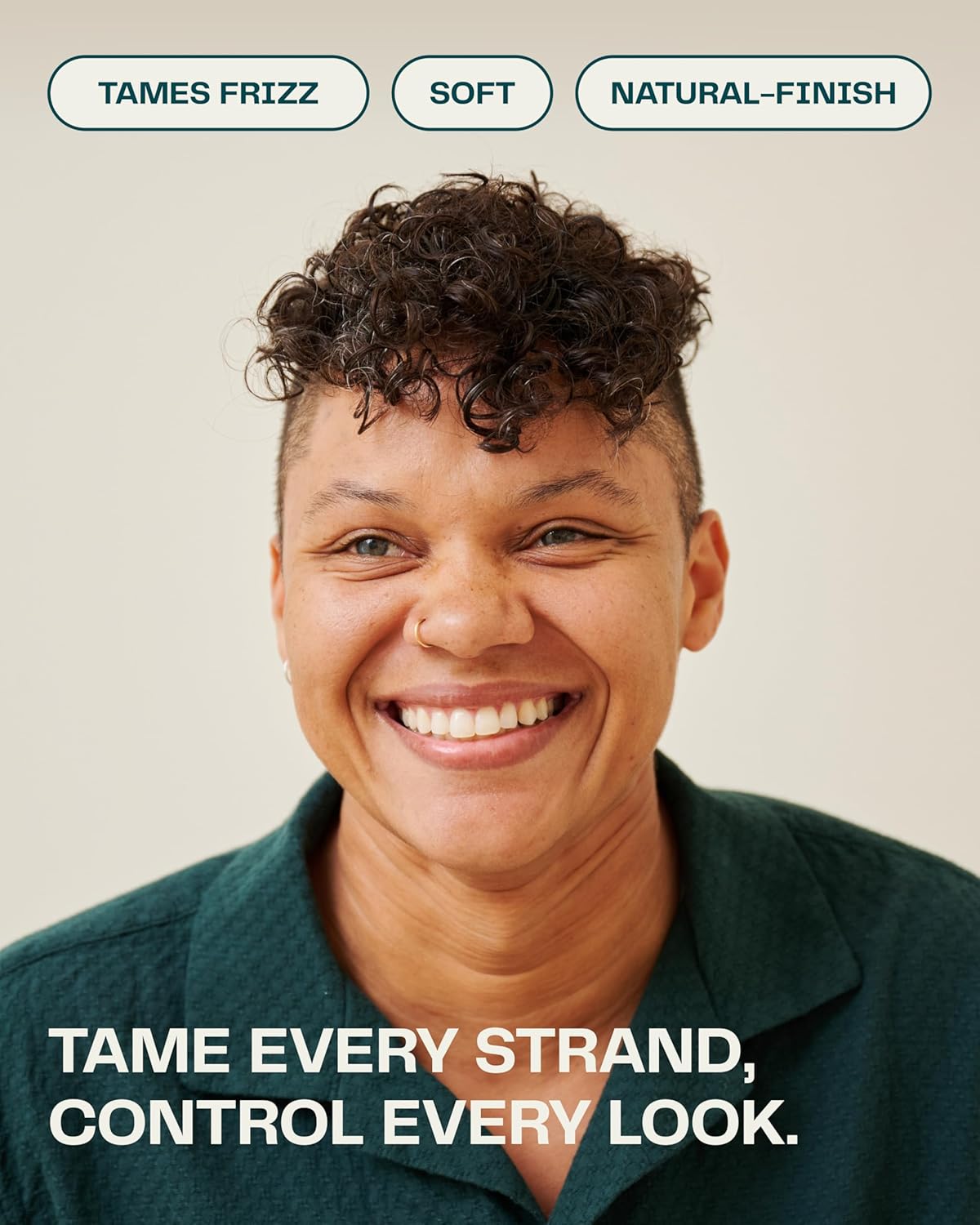 Barb Styling Cream for Women and Men - Soft Hold Hair Styling Cream for Curl Definition and Frizz Control - Lightweight, Natural Finish - Original Scent - 3 fl oz