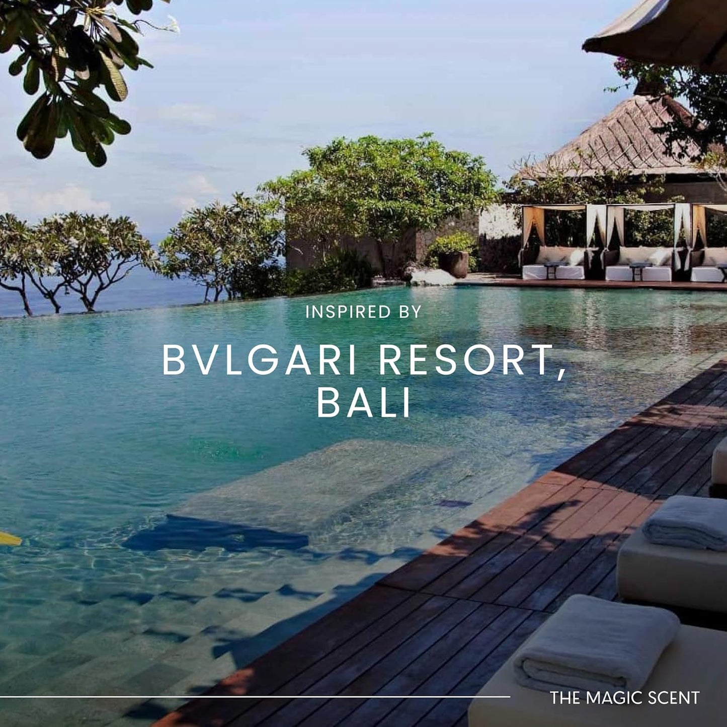 Ocean Diffuser Oil - Hotel & Home Luxury Scents Inspired by Bvlgari Resort, Bali - Oil Scents for Home Designed for Use in All Diffusers - 8.5 fl oz, 250 mL